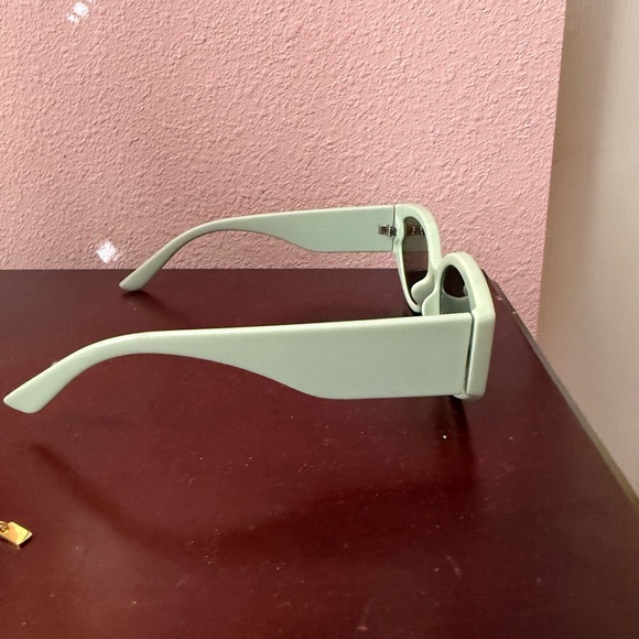 Light Green Pastel Sunglasses - Picture 2 of 4